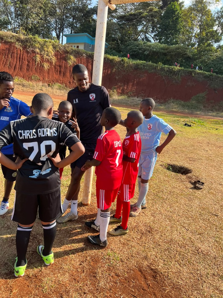Pitchside Mentorship with Coach Nashon Alembi
